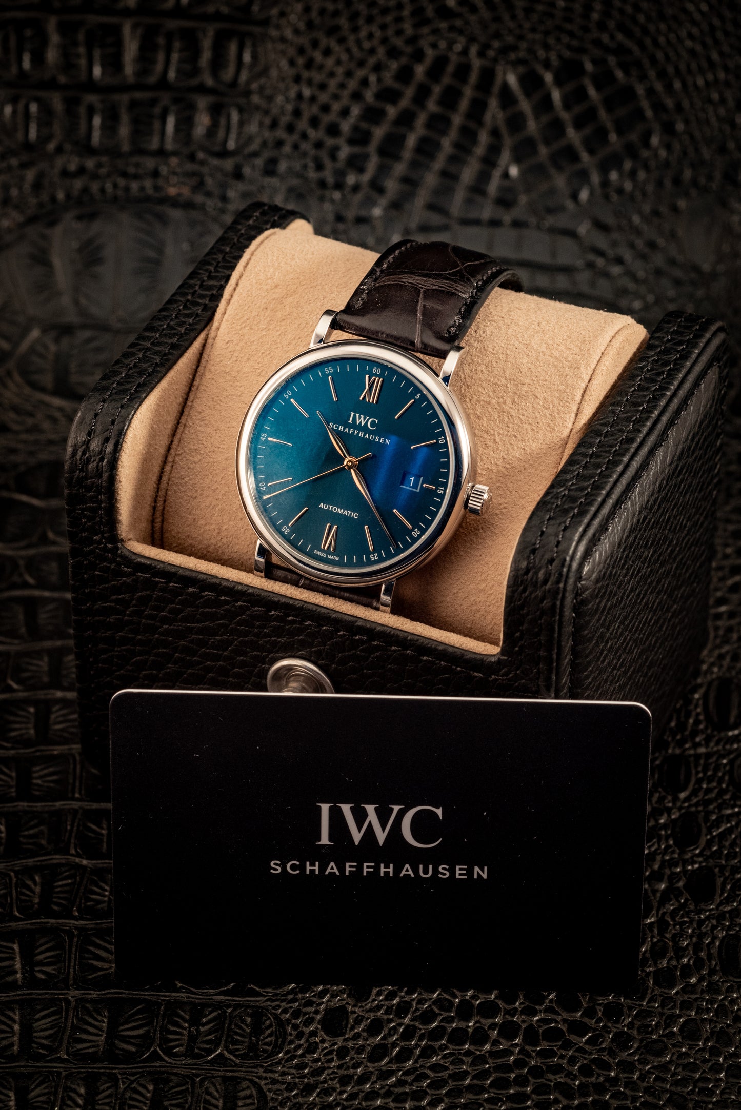 IWC Portofina Automatic 40MM Blue Dial 2025 Ref IW356523 Box And Papers