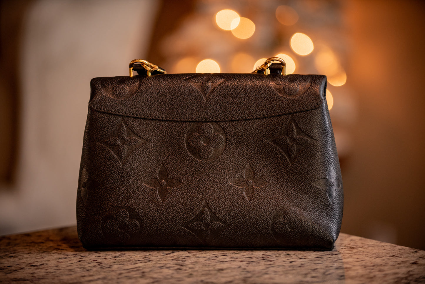 Louis Vuitton Madeleine MM Empreinte Top Handle Handbag Shoulder Strap Box LegitGrails Auth Papers