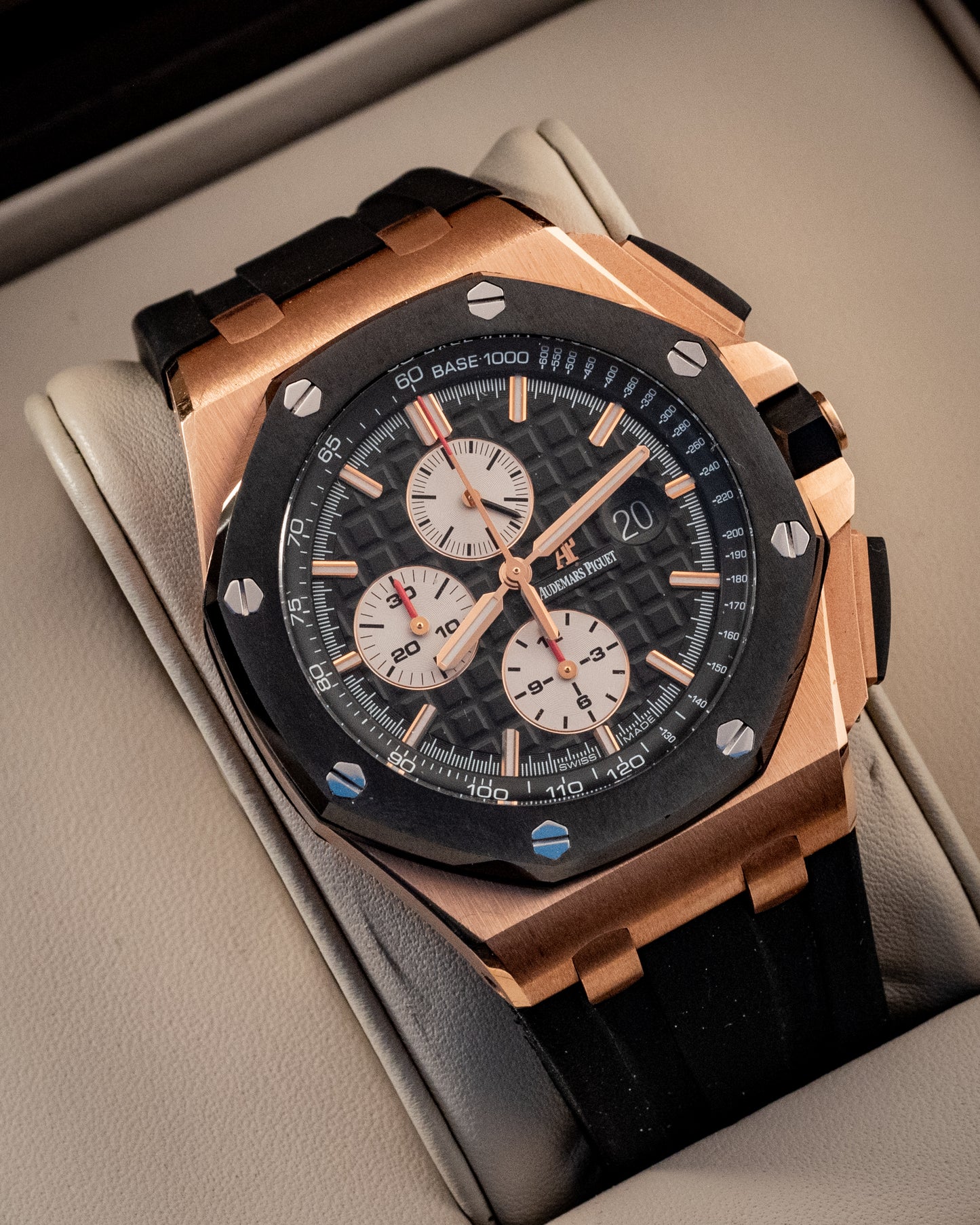 Audemars Piguet Royal Oak Offshore Chronograph 44MM Box And Archive Papers Ref 26400RO.OO.A002CA.01