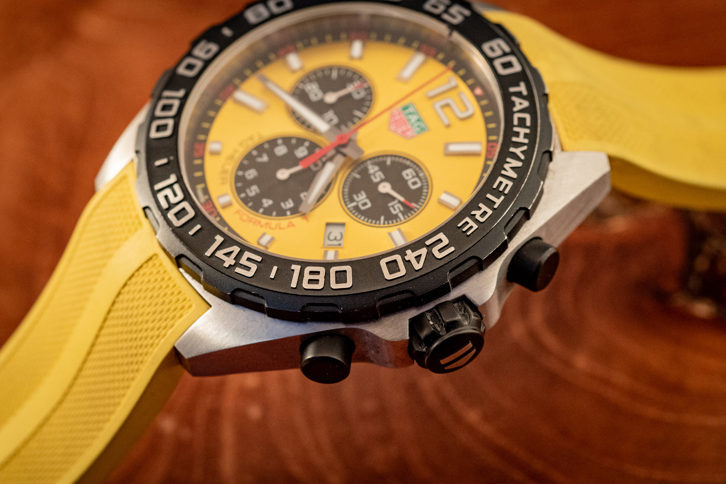 TAG Heuer Formula 1 2022 Box And Papers Purchase Receipt Yellow Ref CAZ101AM.FT8054