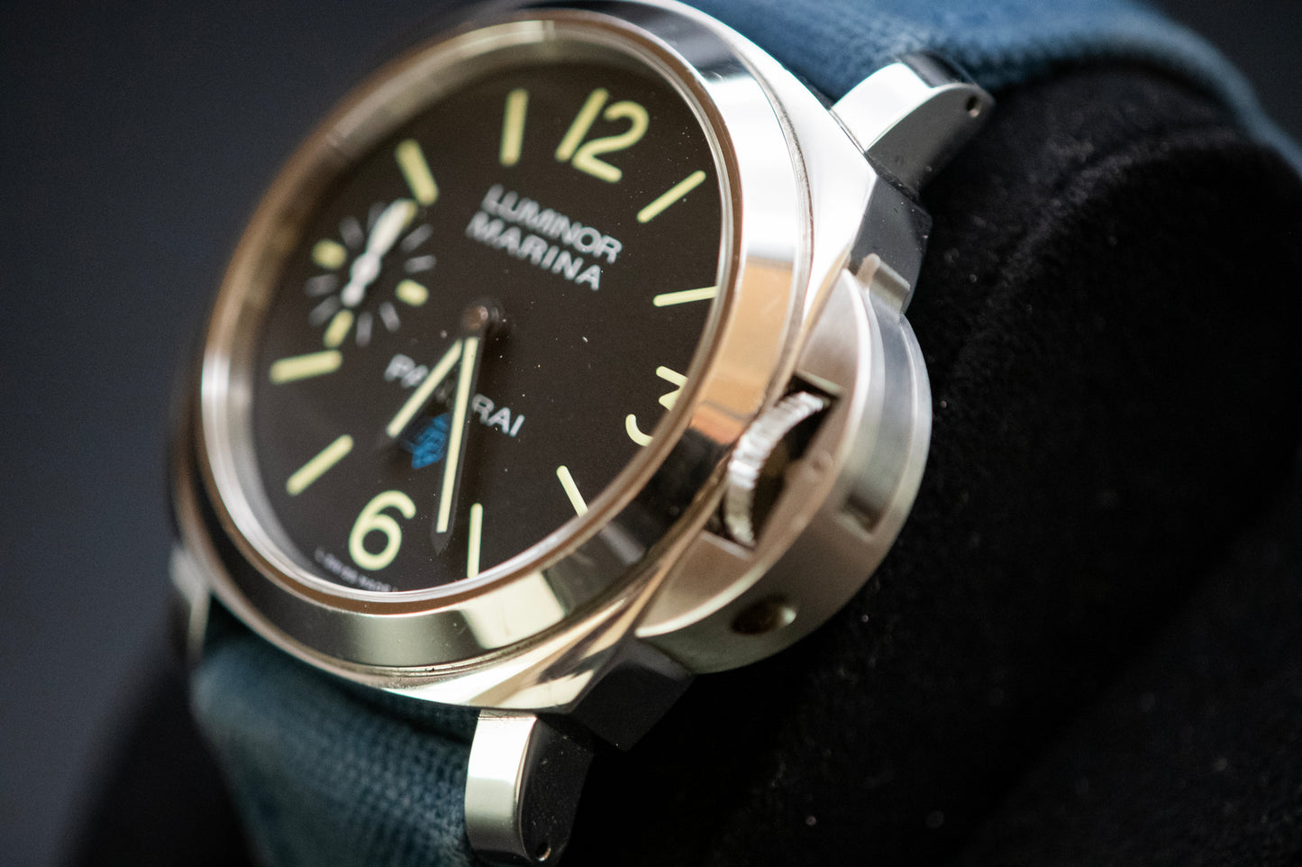 Panerai Luminor Marina PAM00777 Box And Papers Additional Strap