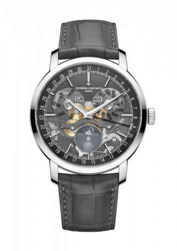 Vacheron Constantin Traditionnelle Complete Calendar Openface White Gold : Ref Number 4020T/000G-B655