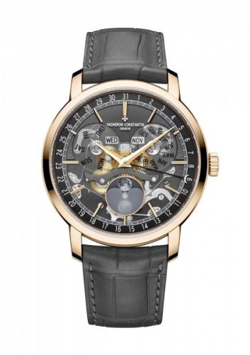 Vacheron Constantin Traditionnelle Complete Calendar Openface Pink Gold : Ref Number 4020T/000R-B654