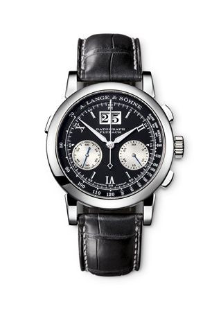 A. Lange & Sšhne Datograph Platinum / Black : Ref Number 403.035