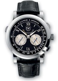 A. Lange & Sšhne Double Split Platinum : Ref Number 404.035