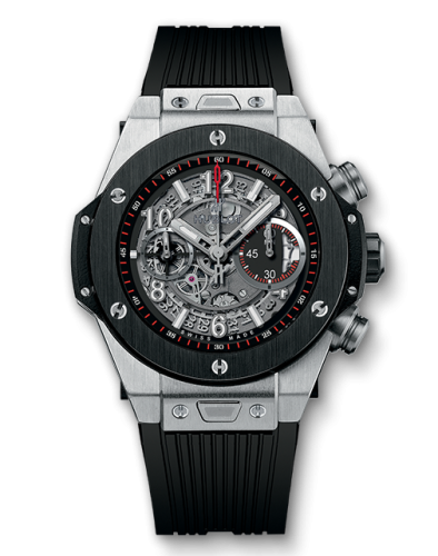 Hublot Big Bang Unico 45 Titanium / Ceramic / Black : Ref Number 411.NM.1170.RX