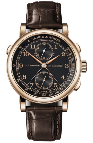 A. Lange & Sšhne A. Lange & Sšhne 1815 Rattrapante Honey Gold Homage to F. A. Lange : Ref Number 425.05 : Ref Number 425.05