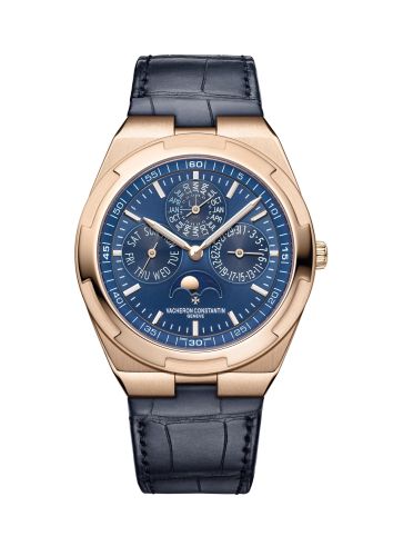 Vacheron Constantin Overseas Ultra-Thin Perpetual Calendar Pink Gold / Blue : Ref Number 4300V/000R-B509