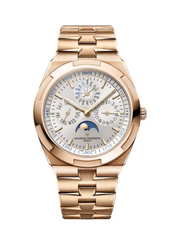 Vacheron Constantin Overseas Ultra-Thin Perpetual Calendar Pink Gold / Silver / Bracelet : Ref Number 4300V/120R-B064