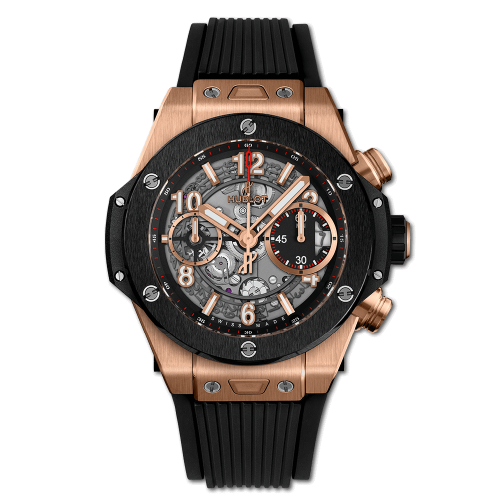 Hublot Big Bang Unico 42 King Gold / Ceramic / Black : Ref Number 441.OM.1180.RX
