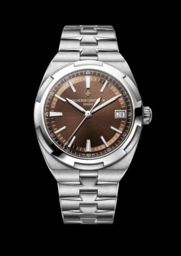 Vacheron Constantin Overseas Date Stainless Steel / Brown : Ref Number 4500V-110A-B146
