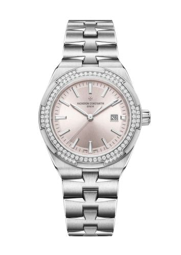 Vacheron Constantin Overseas Automatic 35 Stainless Steel - Diamond / Silver / Bracelet : Ref Number 4605V/200A-B971