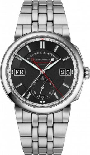 A. Lange & Sšhne Odysseus Stainless Steel / Black / Bracelet : Ref Number 463.178