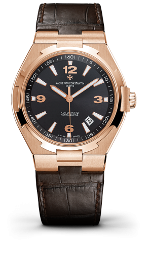 Vacheron Constantin Overseas Automatic Pink Gold / Black : Ref Number 47040/000R-9666