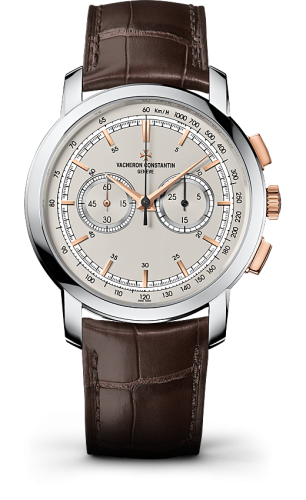 Vacheron Constantin Traditionnelle Chronograph White & Pink : Ref Number 47192/000B-9828