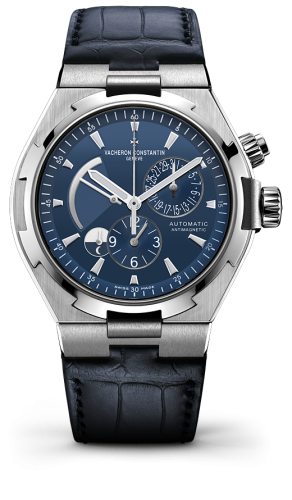 Vacheron Constantin Overseas Dual Time Stainless Steel / Blue : Ref Number 47450/000A-9039