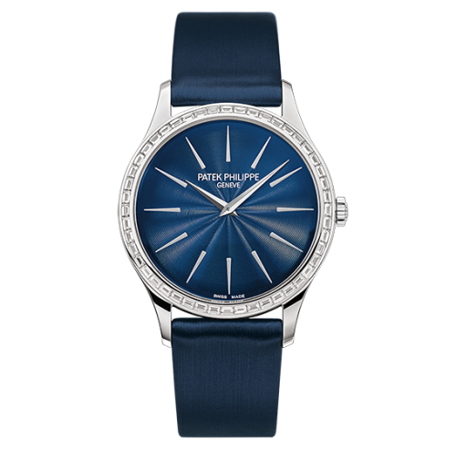 Patek Philippe Calatrava 4897 White Gold / Midnight Blue : Ref Number 4897/300G-001