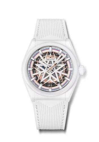 Zenith Defy Classic 41mm White Ceramic / Fusalp : Ref Number 49.9002.670-1/02.R796