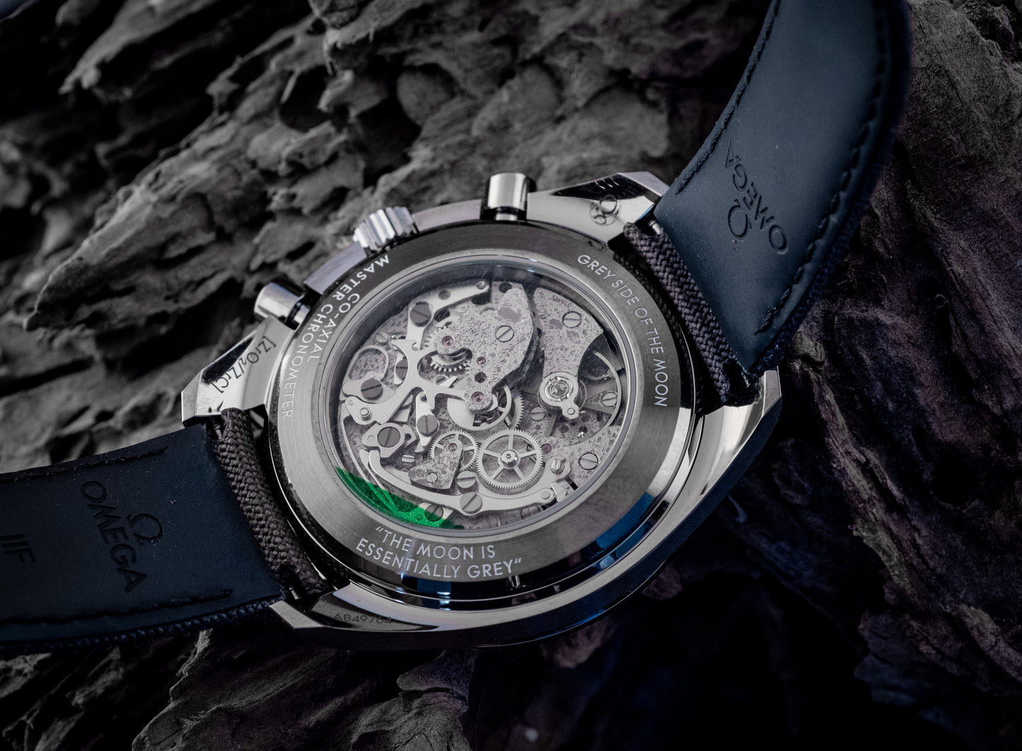 Omega NEW 2026 Dark Side Of The Moon Grey Ceramic 44.25MM Box And Papers Purchase Receipt Ref 310.92.44.50.06.001
