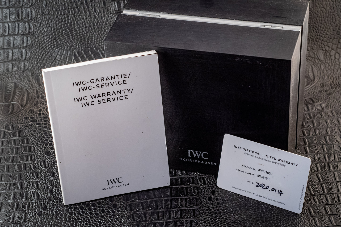 IWC Portofino Chronograph 2020 White Dial Box And Papers Ref IW391027