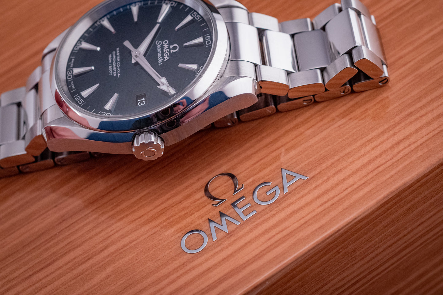 Omega Seamaster Aqua Terra 11/2023 Blue Dial Box And Papers Ref 231.10.42.21.03.003