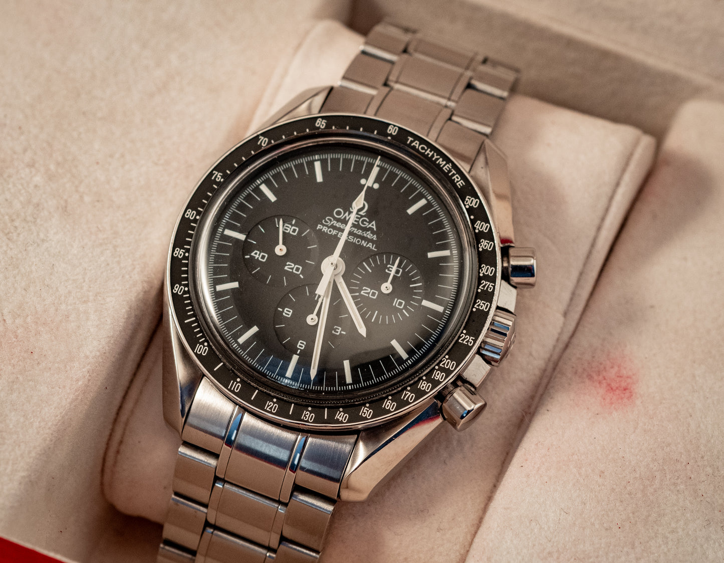Omega Speedmaster Professional Moonwatch Box And Papers eBay Auth Card Ref 3570.50.00