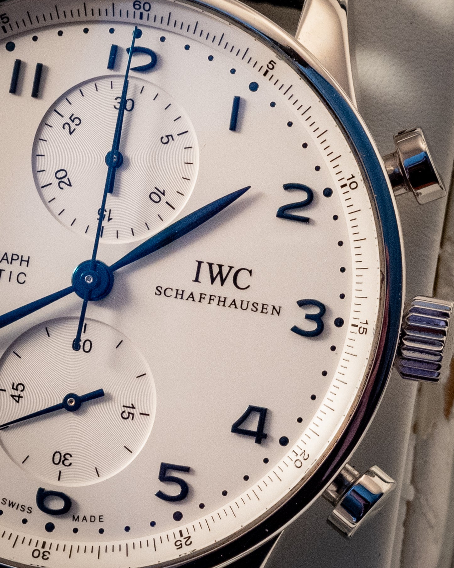 IWC Portugieser 2018 Chronograph 41MM Box And Papers Ref IW371446