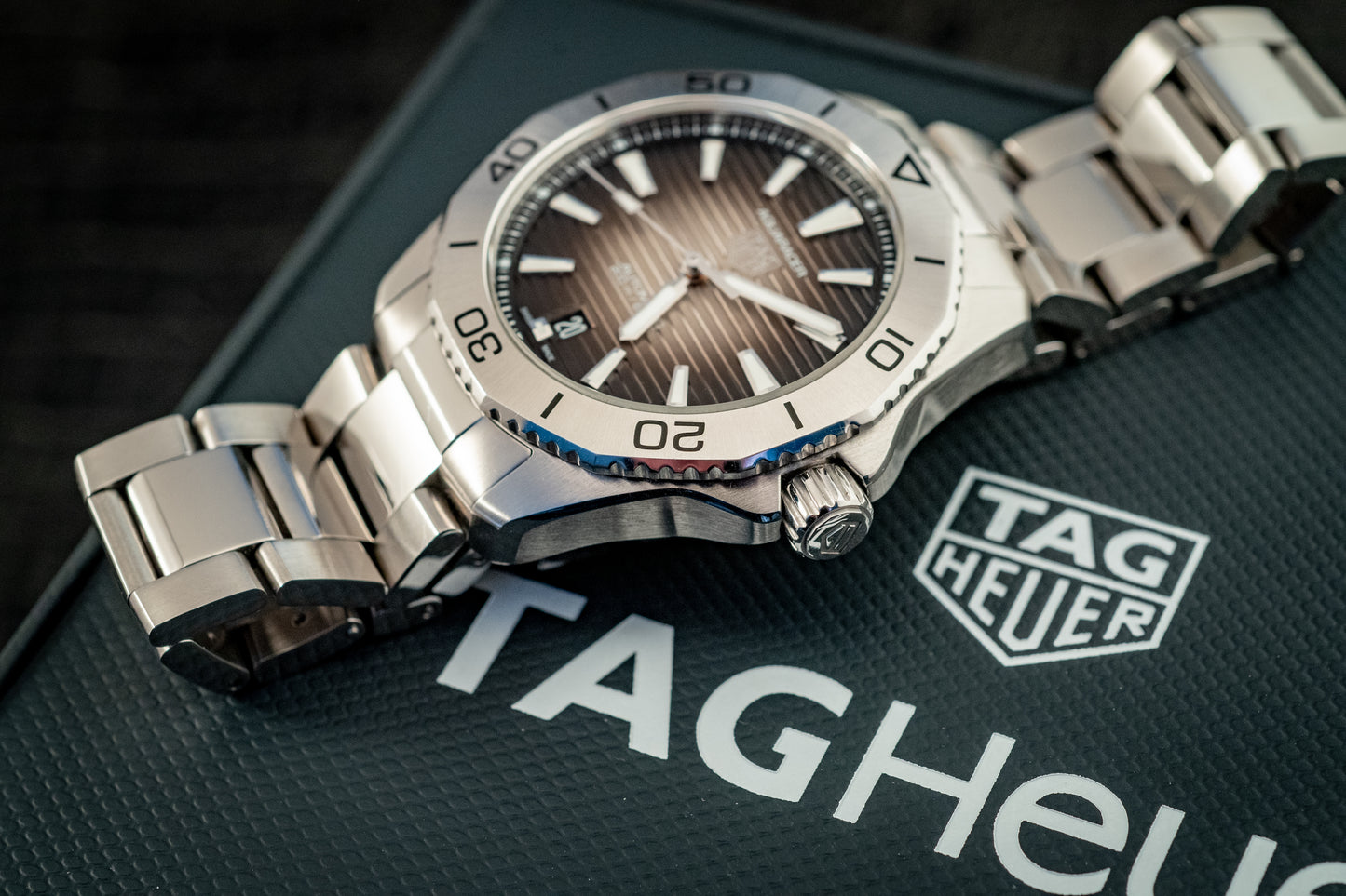 TAG Heuer 2024 Aqauracer Professional 200 Date Box And Papers Ref WBP2110.BA0627