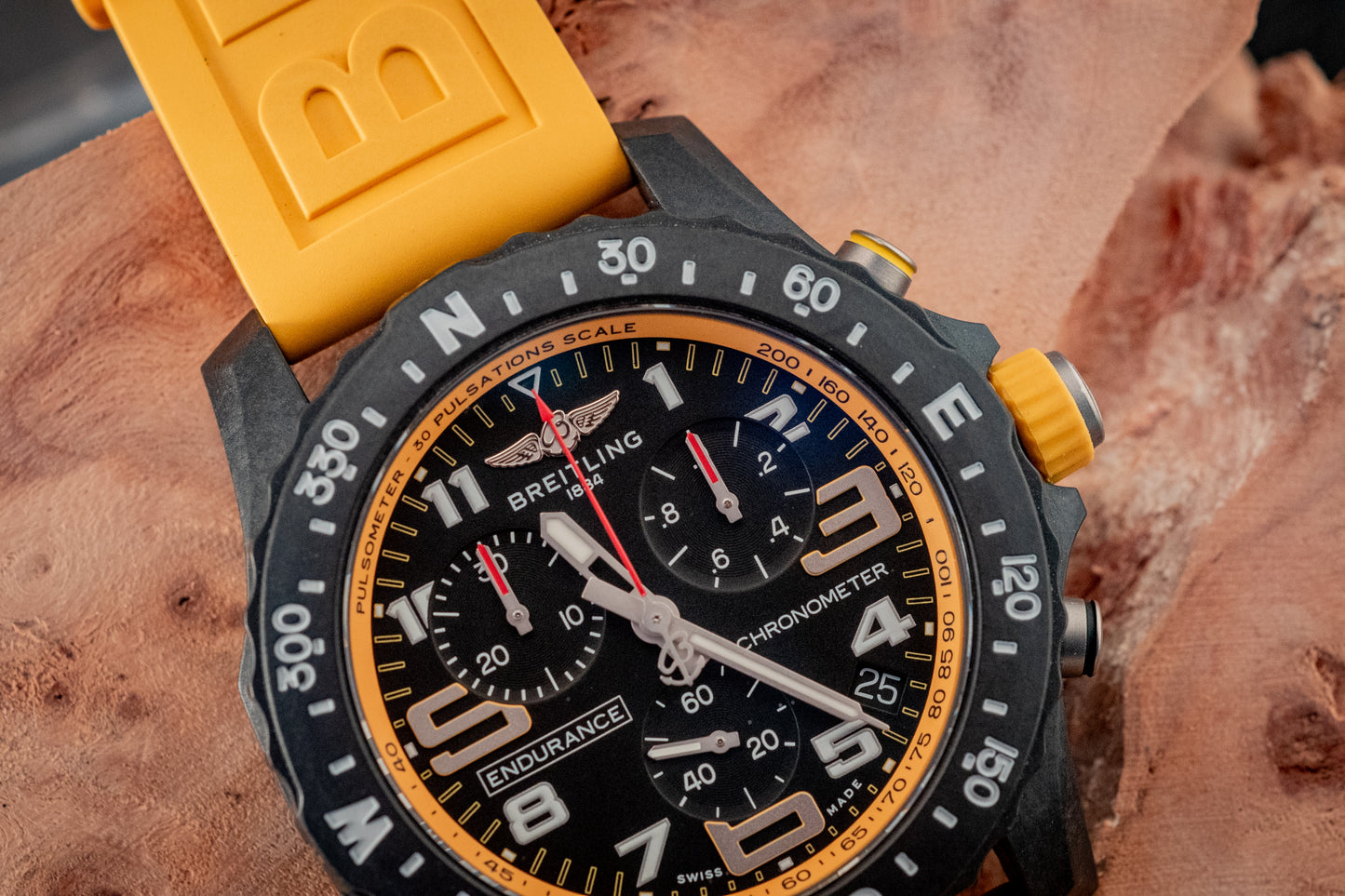 Breitling 2022 Endurance Pro 44MM Yellow Box And Papers Ref X82310A41B1S1