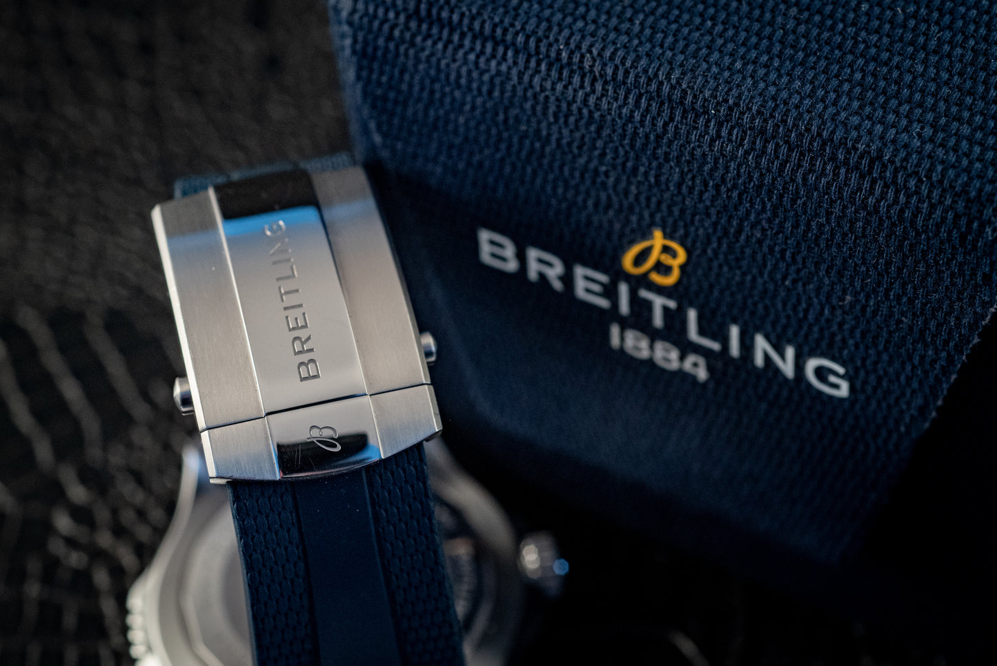 Breitling 2025 Superocean Automatic Diver 42MM Blue/White Dial Ref A17378 Box And Papers