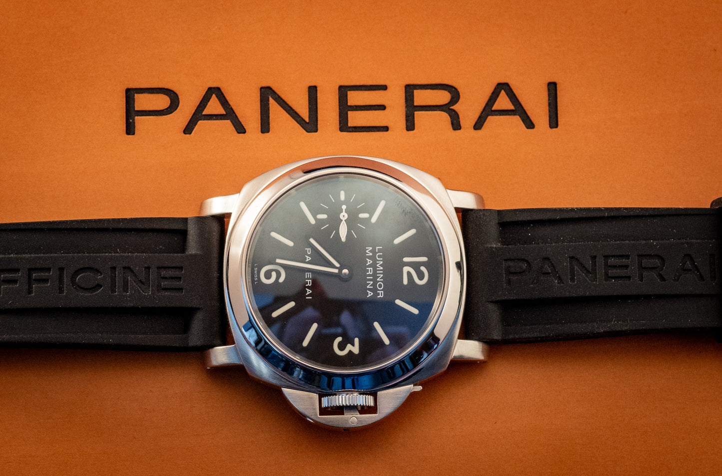 Panerai Luminor Marina Ref PAM00111 Box And Papers Extra Strap And Tool