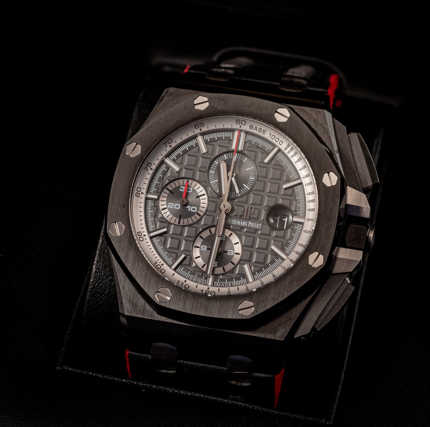 Audemars Piguet Royal Oak Offshore Chronograph Additional Strap Box And Papers Ref 26405CE.OO.A002CA.01