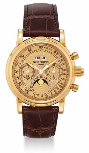 Patek Philippe Perpetual Calendar Split Seconds Chronograph 5004J Gold : Ref Number 5004J_Gold
