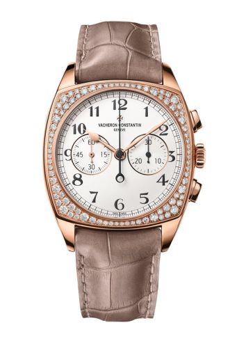 Vacheron Constantin Harmony Chronograph Small Model Pink Gold / Diamond : Ref Number 5005S/000R-B139