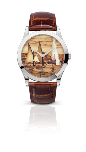 Patek Philippe Calatrava Lakeside Scenes 5089 : Ref Number 5089G-020
