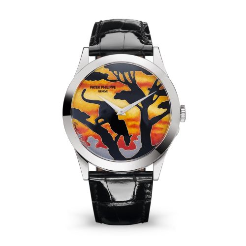 Patek Philippe Calatrava 5089 Leopard at Sunset : Ref Number 5089G-078