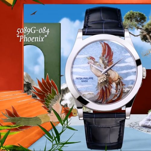 Patek Philippe Calatrava 5089 White Gold / Phoenix : Ref Number 5089G-084