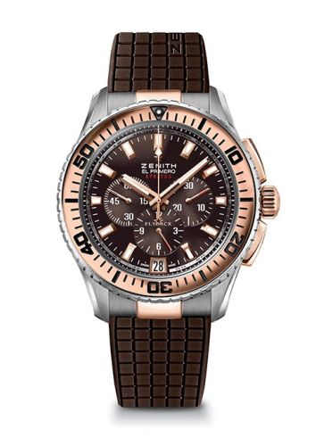 Zenith El Primero Stratos Flyback Two Tone : Ref Number 51.2061.405/75.R516