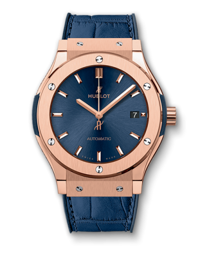 Hublot Classic Fusion 45 King Gold / Blue : Ref Number 511.OX.7180.LR