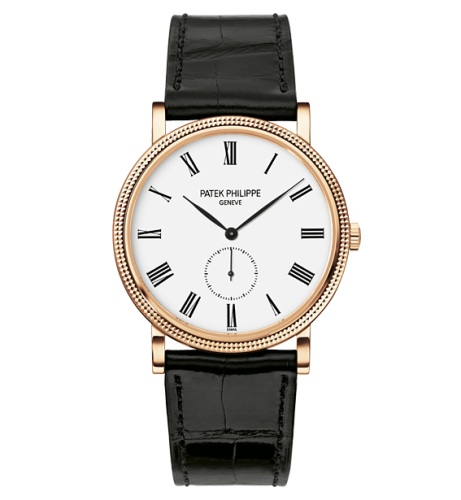 Patek Philippe Calatrava 5116 Rose Gold / White : Ref Number 5116R-001