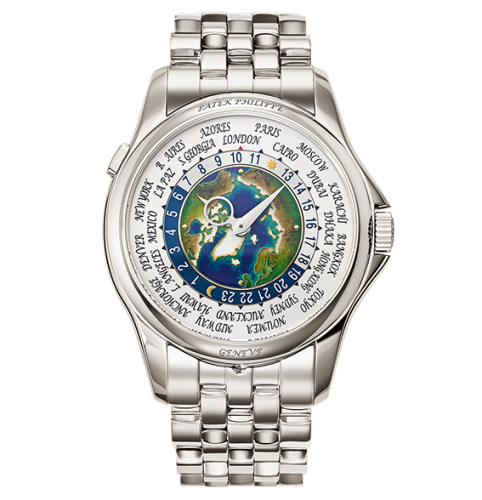 World Time 5131/1 Platinum / Earth