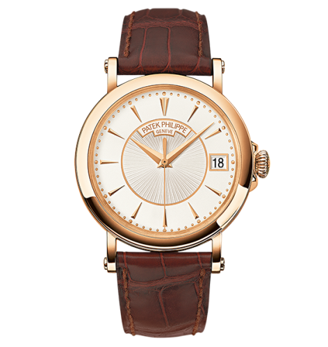 Patek Philippe Calatrava 5153 Rose Gold / Silver : Ref Number 5153R-001