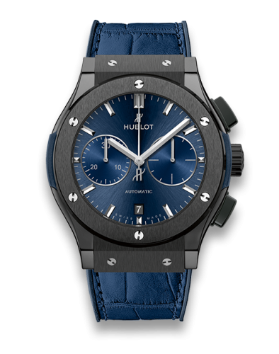 Hublot Classic Fusion 45 Chronograph Ceramic / Blue : Ref Number 521.CM.7170.LR