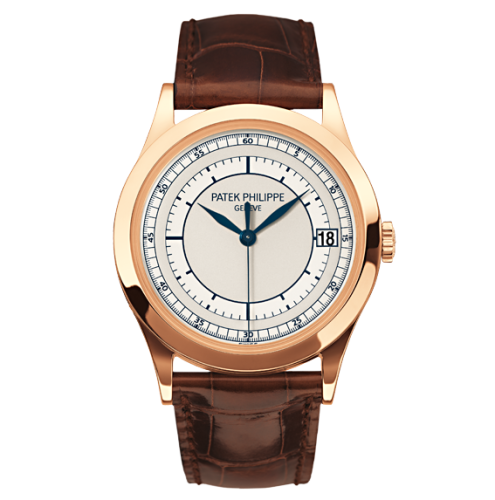 Patek Philippe Calatrava 5296 Scientific Rosegold / Silver : Ref Number 5296R-001