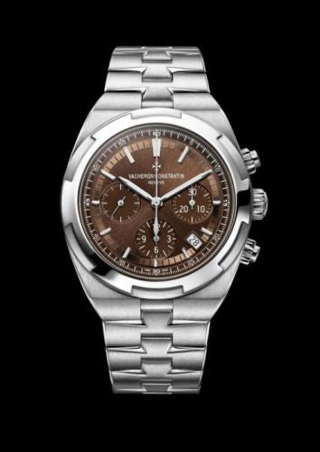 Vacheron Constantin Overseas Chronograph Stainless Steel / Brown : Ref Number 5500V-110A-B147