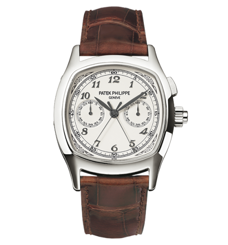 Patek Philippe Split-Seconds Chronograph 5950 Stainless Steel / Silver : Ref Number 5950A-001
