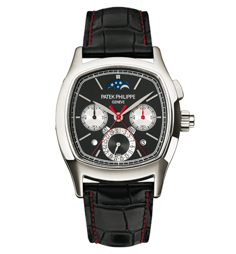 Patek Philippe Perpetual Calendar Split-Seconds Chronograph 5951P Black / Silver : Ref Number 5951P-001