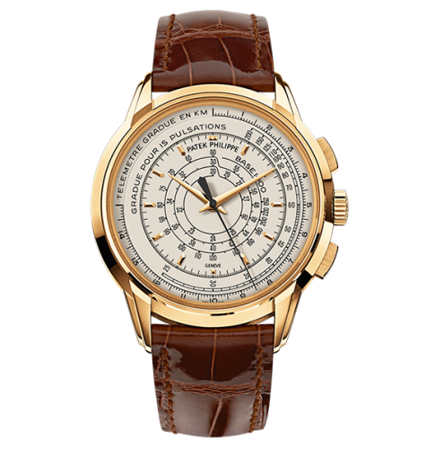 Patek Philippe Multi-Scale Chronograph 5975 Yellow Gold / 175th Anniversary : Ref Number 5975J-001