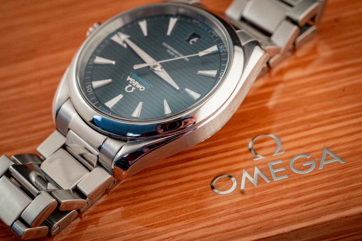 Omega Seamaster Aqua Terra Blue Dial 41MM 2024 Ref 220.10.41.21.03.001 Box And Papers