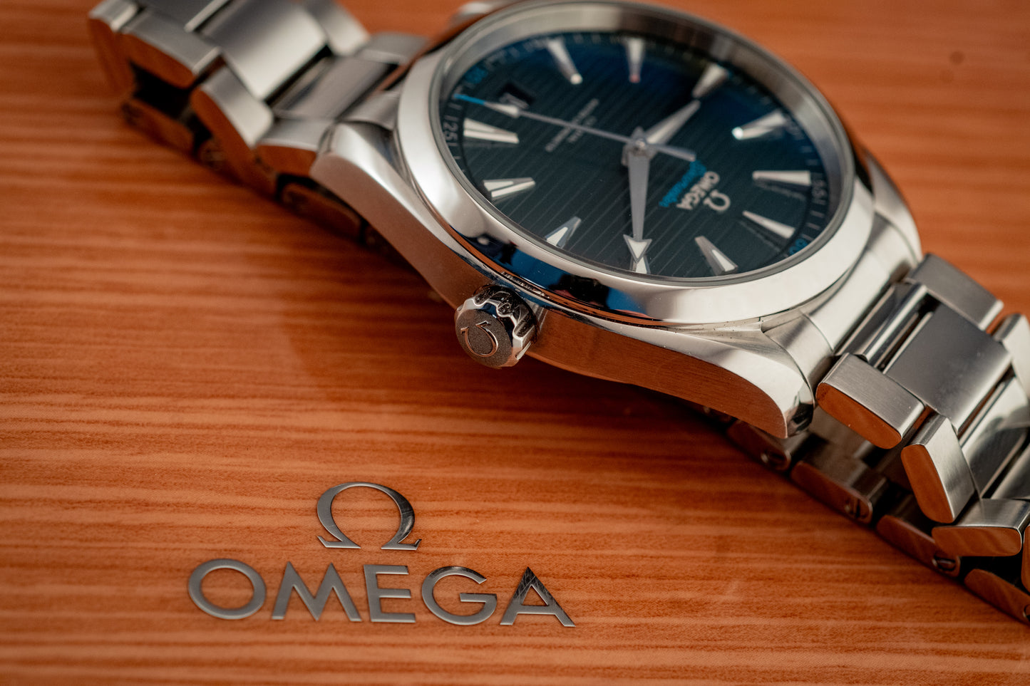 Omega Seamaster Aqua Terra Blue Dial 41MM 2020 Ref 220.10.41.21.03.001 Box And Papers
